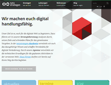 Tablet Screenshot of netzstrategen.com