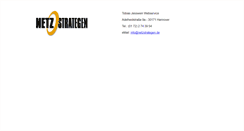 Desktop Screenshot of netzstrategen.de
